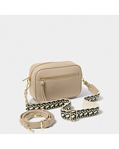 Katie Loxton Hallie Crossbody Bag - Light Taupe
